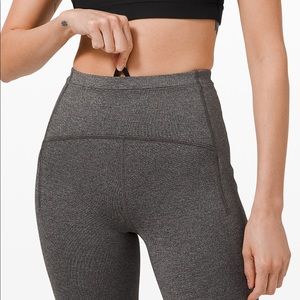 Lulu Running crop tights
